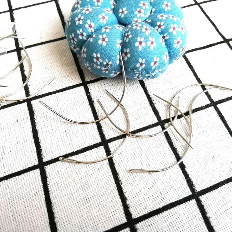 Иглы для шитья icobbler металлические изогнутые