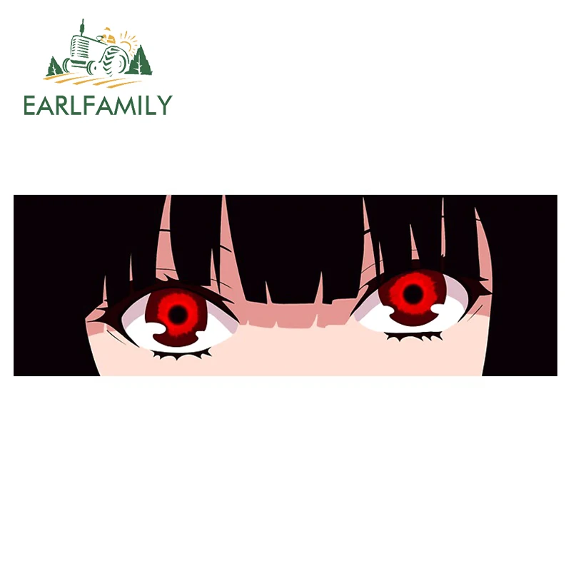 

EARLFAMILY 13 см x 4,6 см для Yumeko аниме смешные наклейки для автомобиля водонепроницаемые с защитой от царапин лобовое стекло мотоцикла RV украшение