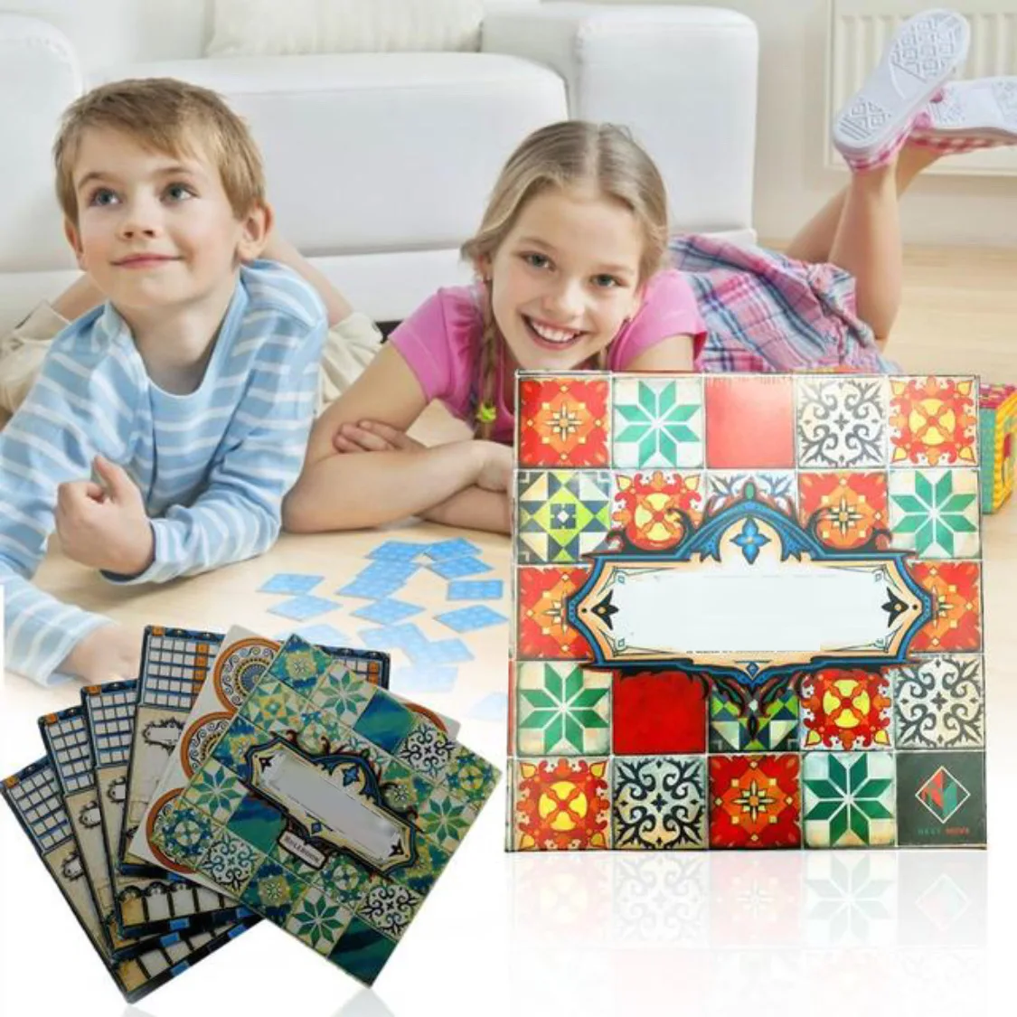 Бортовая игра Azul Color Tile Master Оригинальная английская версия плитка Story украшение