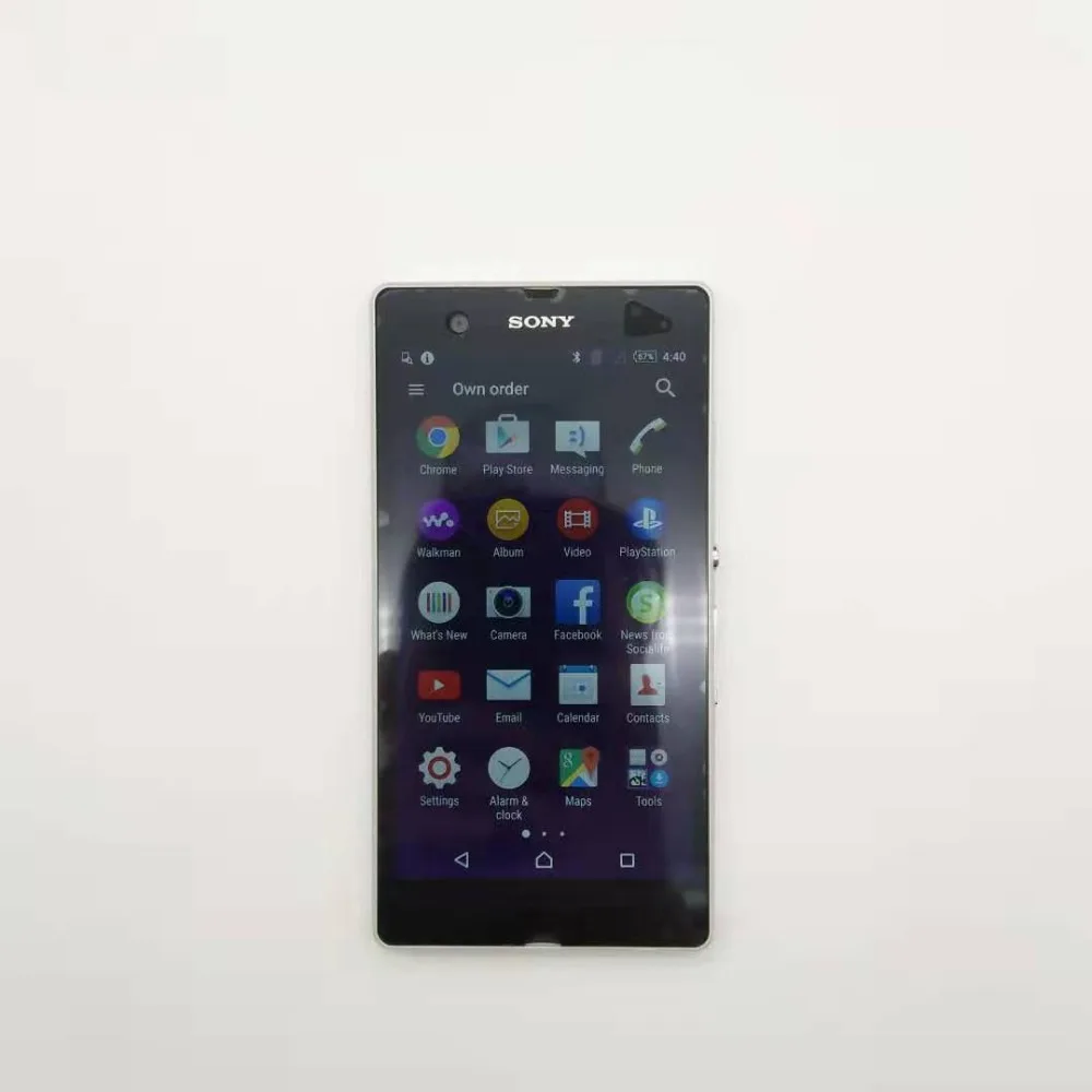 Мобильный телефон sony Xperia Z L36h C6603 3G и 4G 5," четырехъядерный процессор 2G ram 16GB rom 13.1MP камера разблокированный сотовый телефон
