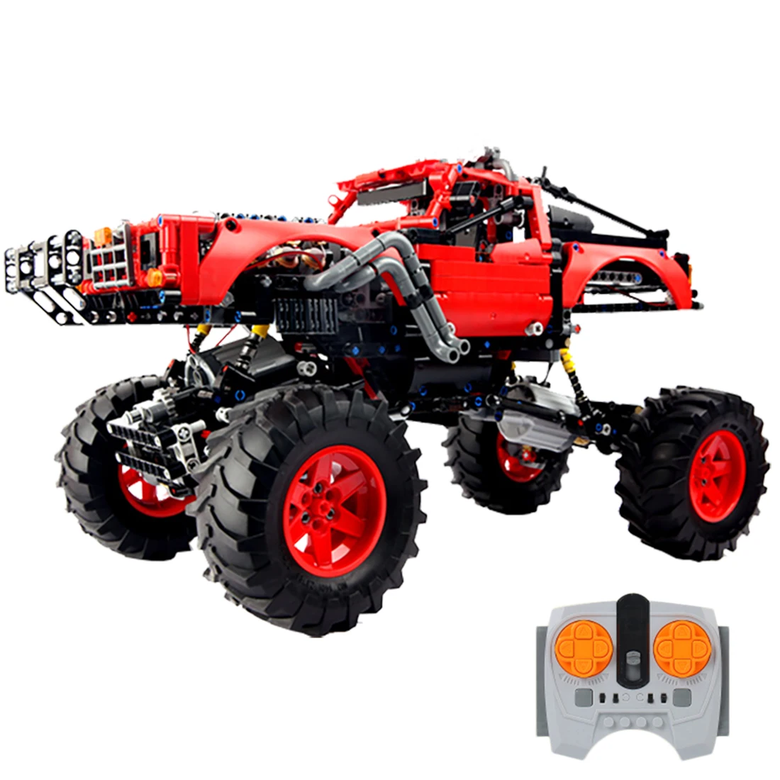 

1333Pcs 2.4G APP RC Off-Road Vehicle Bricks Model MOC Stem Toy Assembly Toys Stem Kits For Kids Gift Model Building Toys Hobbies
