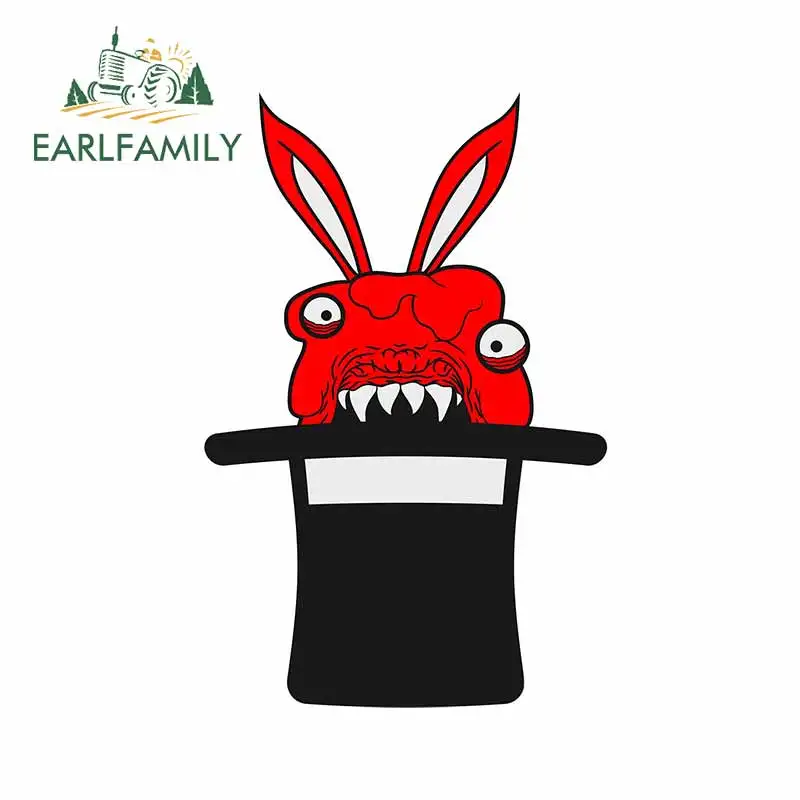 EARLFAMILY 13 см x 8 7 для волшебной шляпы цилиндр кролик наклейка доска серфинга Laotop RV