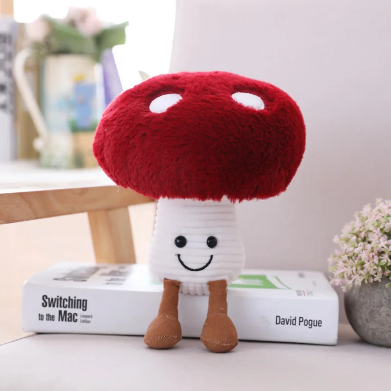 

Creative Cute Small Mushroom Avocado Plush Toy Stuffed Vegetables Soft Ice Cream Plush Doll Toy Kids Baby Toys Kawaii Xmas Gift