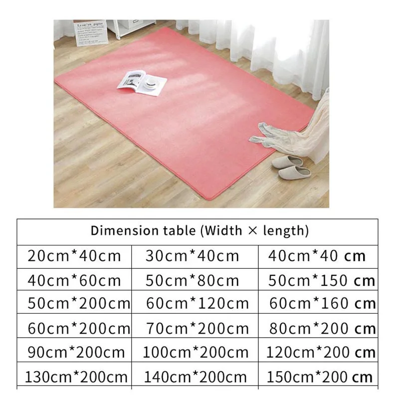 

Velvet Carpet Water Absorption Bathroom Rug Memory Foam Doormat Non-slip Coral Floor Mat For Hom Hallway Entrance Door Mat