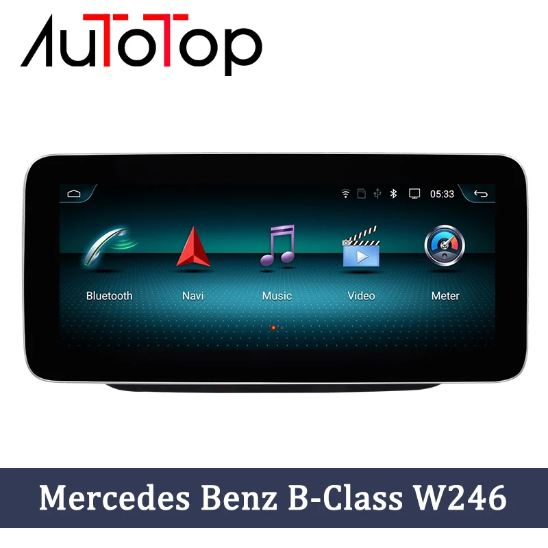 Автомагнитола AUTOTOP Android GPS для Mercedes Benz B-class W246 B180 B200 B220 B250 B260 W245 2011-2018
