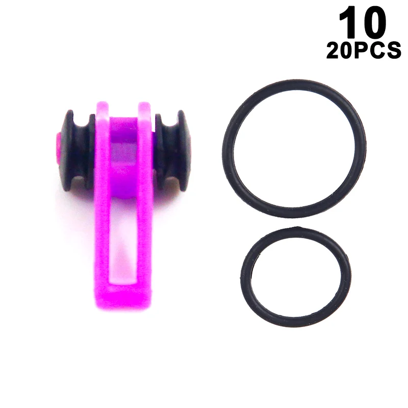 10 шт/20 шт пластиковый рыболовный крючок Хранитель рыболовные приманки Приманка