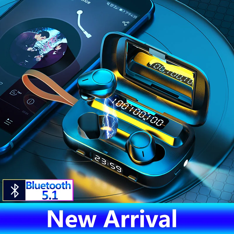 Спортивные Bluetooth-наушники DREAMNICE с шумоподавлением беспроводные наушники TWS