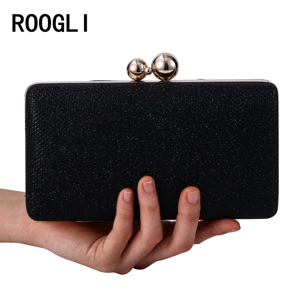 Новый черный клатч/женская вечерняя сумка для свадебной вечеринки Диагональная
