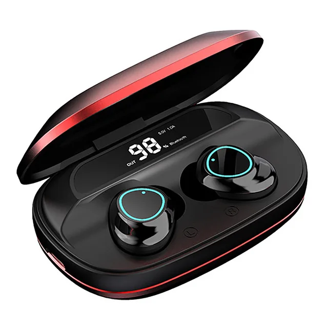 

TWS Wireless Bluetooth Headphone G16 2 in 1 Power Bank Bluetooth 5 Metal Led digital display Sports Game With Charging Earphones