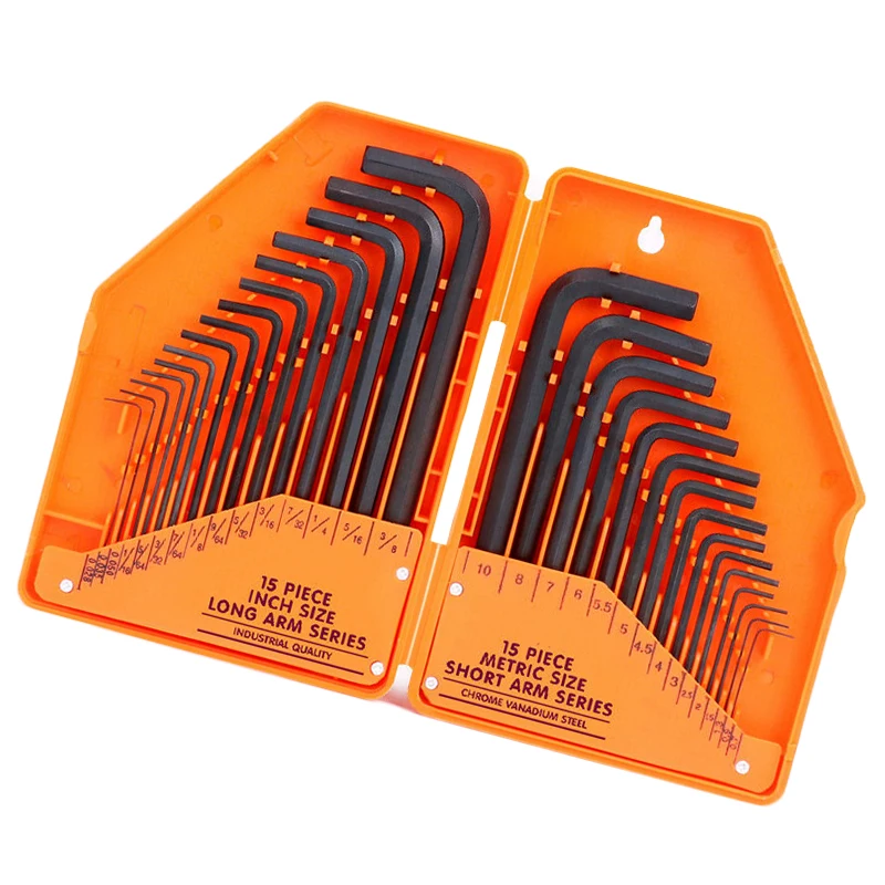 30 шт./компл. Набор шестигранных ключей 0 7/0 9/1 3/1 5/2/2 5/3/4/4. 5/5/5 5/6/7/8/10 мм шестигранный