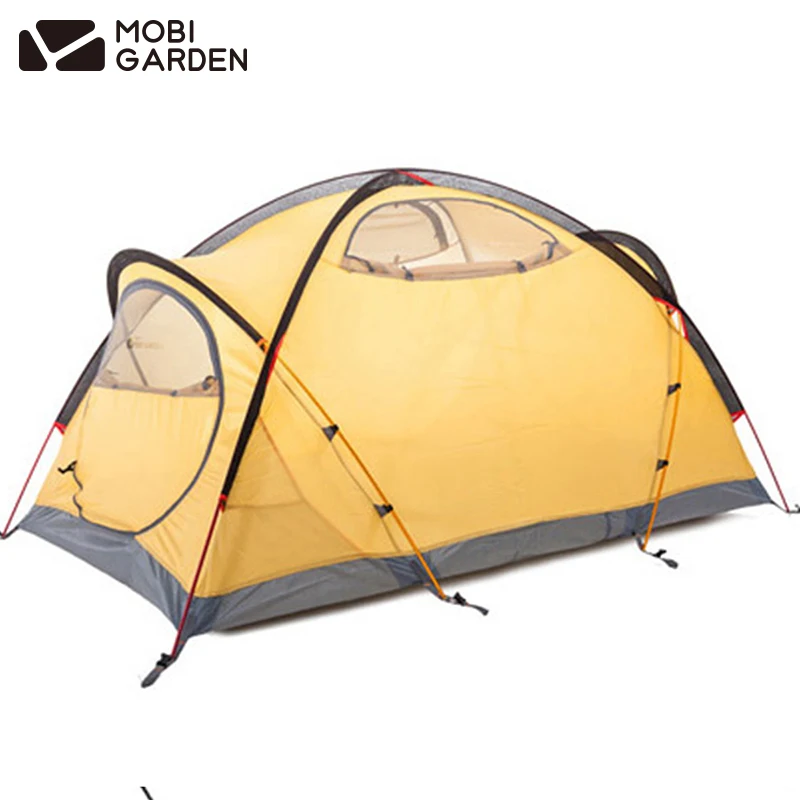 Палатка Mobigarden Muxue 2 Plus туристическая из полиэстера Pu3000Mm на человек версия 210T