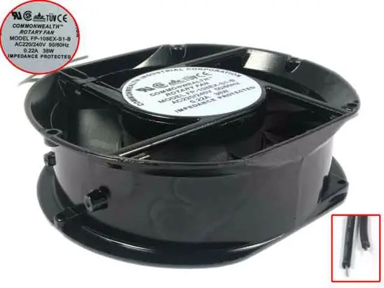 

FP-108EX-S1-B AC 240V 60Hz 172x150xx51mm Вентилятор охлаждения сервера