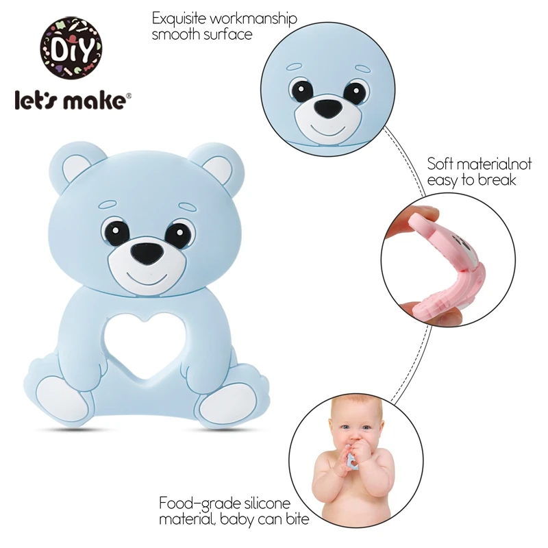 1 шт. Силиконовые Прорезыватели для зубов в коляске | Мать и ребенок