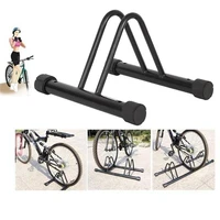 new blackbicycle standing floor rack stand holder bike display frame road stainless steel bike parking stand bike cycling tool