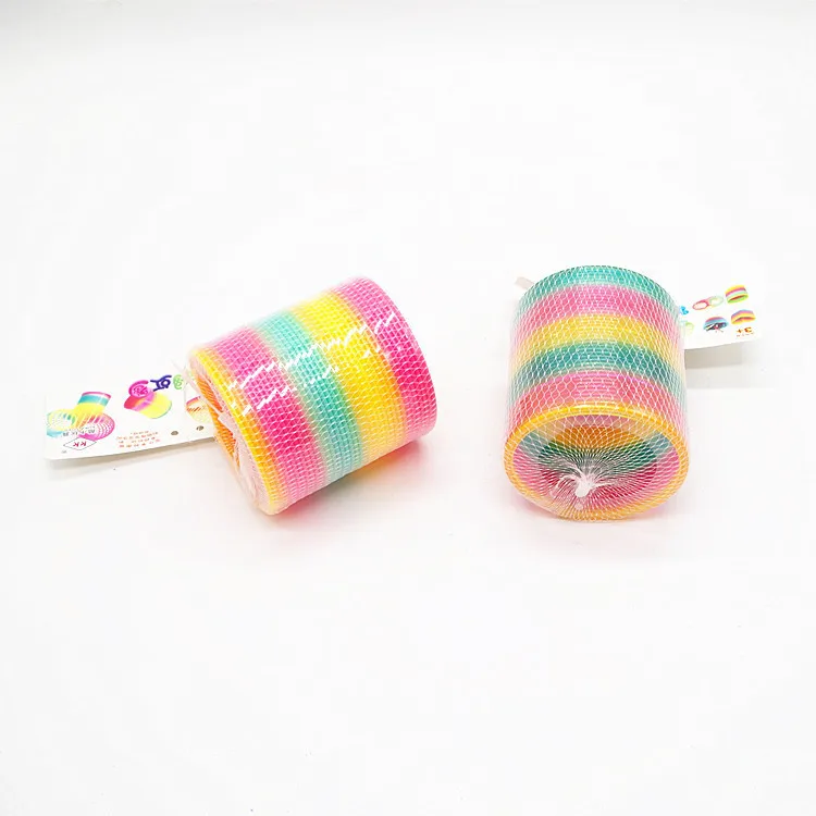 Акция, ограниченная по времени, Jumbo Rainbow Coil Весенняя Классическая новинка игрушка, прекрасный подарок для мальчиков девочек день рождения