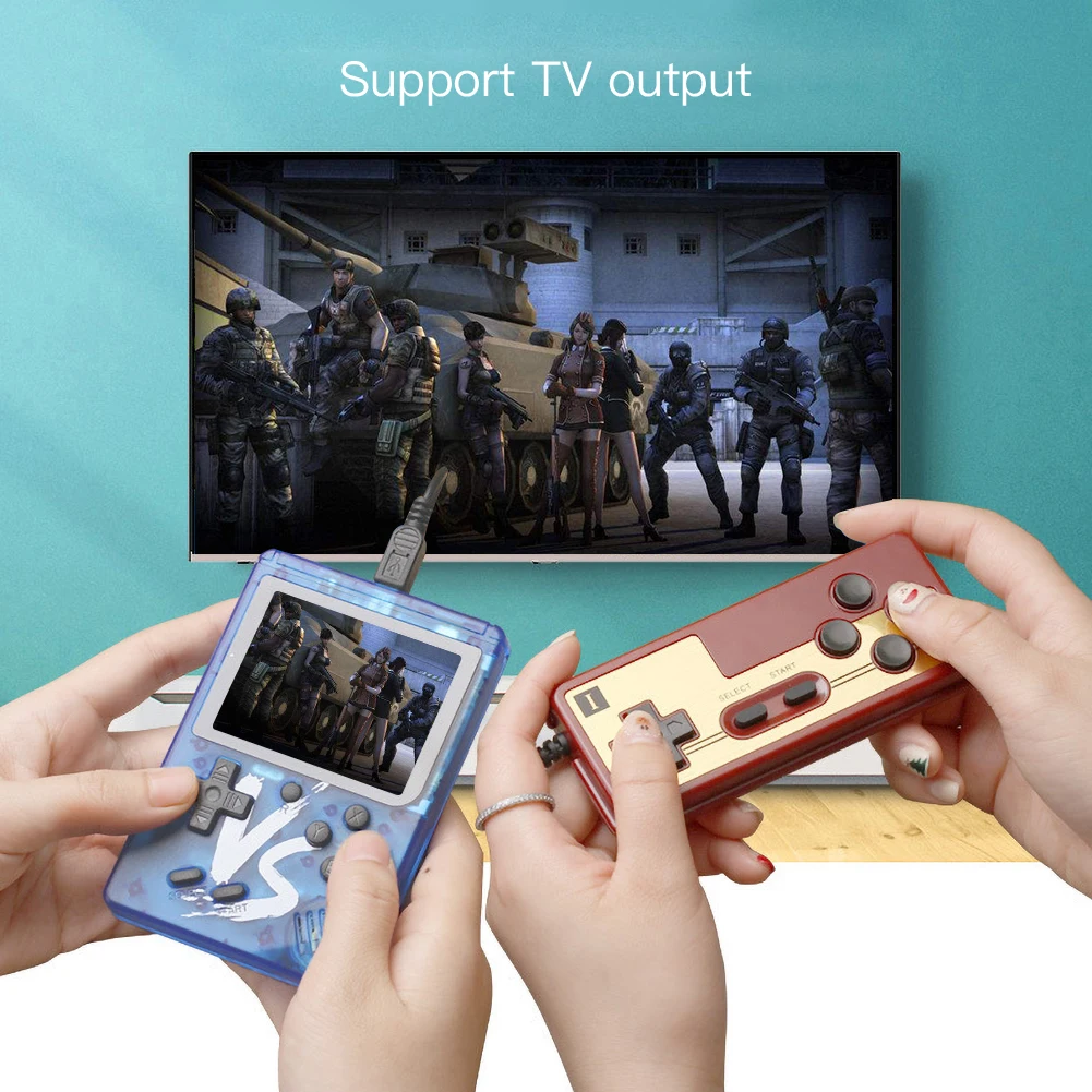 500 классические игры ретро консоль для видеоигр портативная игровая Карманная