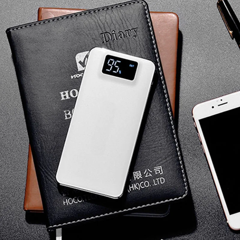 Внешний аккумулятор 30000 мАч для Xiaomi2 USB портативное зарядное устройство внешний