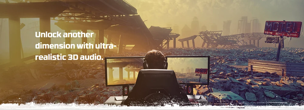Игровая гарнитура kingston HyperX Cloud Orbit S 3D audio technology электронная Спортивная гарнитура с ультраточной локализацией звука для ПК