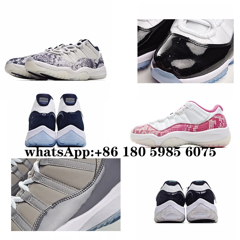 

New Space Jam Men's Concord Basketball Shoes Sneakers Retro Low-Cut Culture Basketball Shoes Unisex Classic Sports Shoes