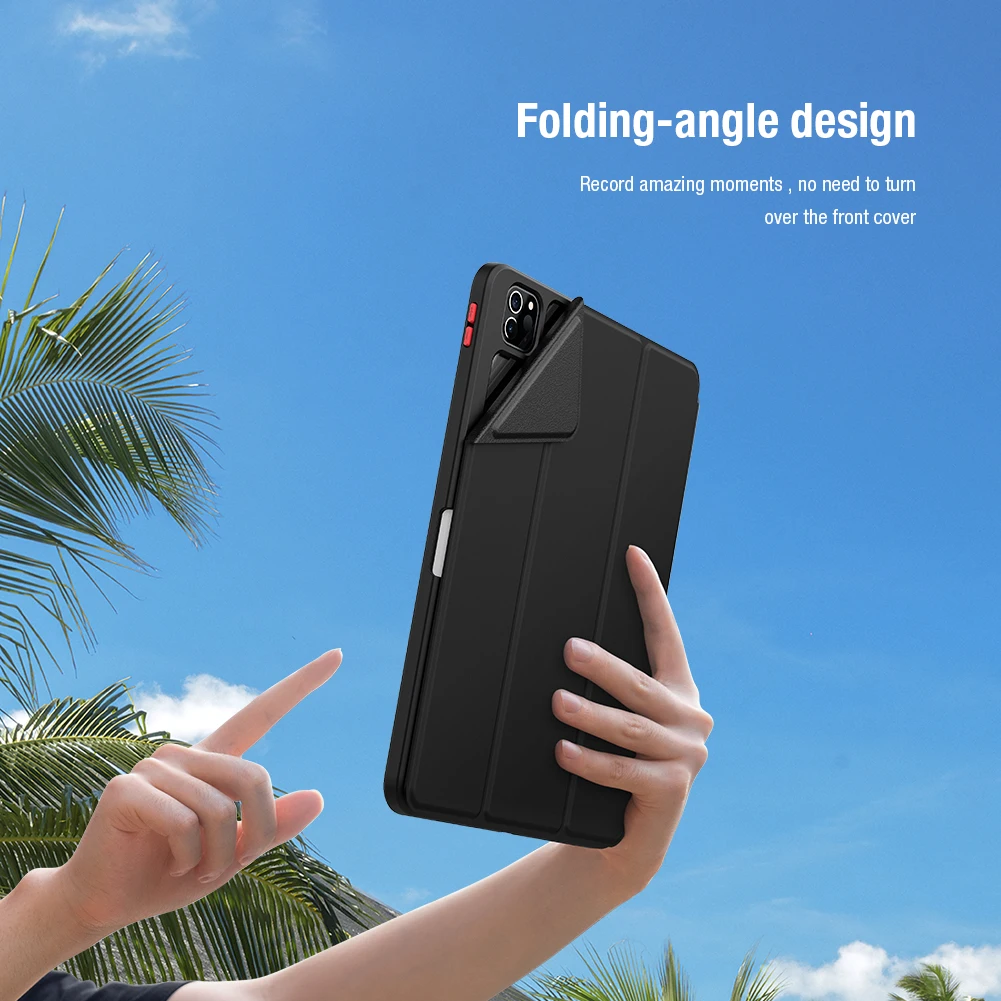 Чехол NILLKIN для iPad mini 6 Pro 11 чехол 2020/2021 Air 4 Магнитный умный с держателем карандашей -