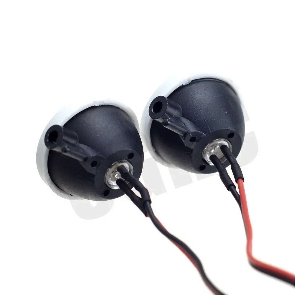 2 шт. Светодиодный точечный светильник для крыши абажур 1/10 RC Гусеничный