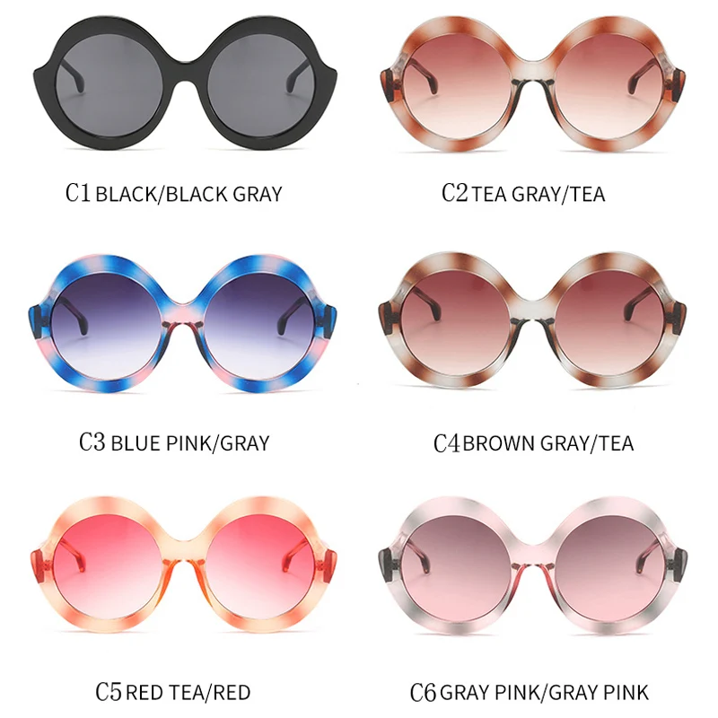 hot black goggle male round sunglasses luxury brand men glasses retro vintage women sun glasses uv400 retro style eyewear free global shipping