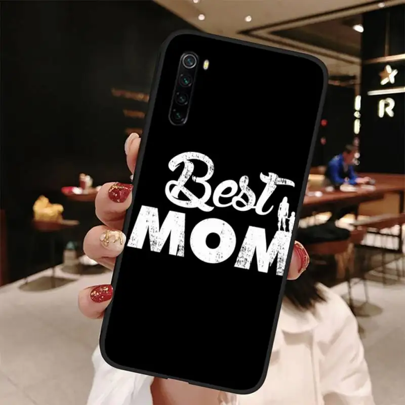 

Best Mom Mother Day Case Coque Fundas Etui For Xiaomi Note Max Mi 7 8 9se Redmi 7 7a 8 8t 9 10 Pro Lite Cases Cover