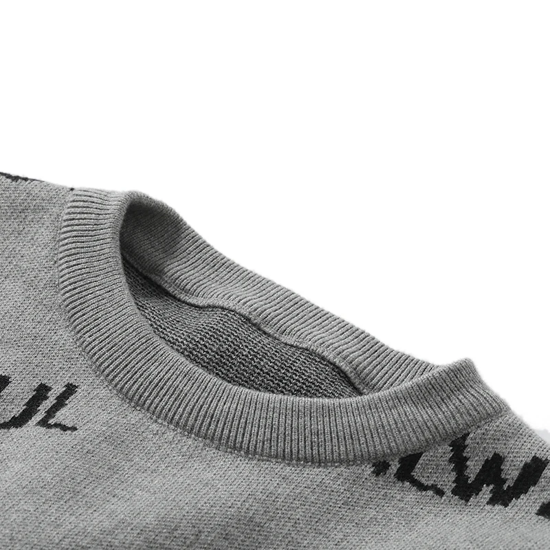 Женский зимний теплый свитер с круглым вырезом женский джемпер толстый