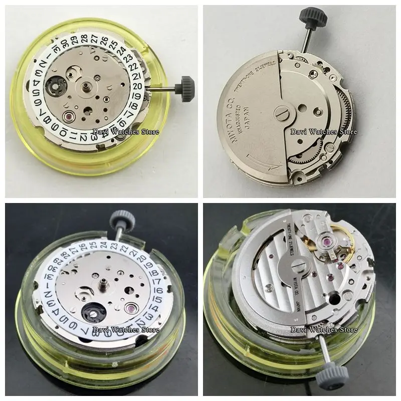 Автомеханические часы 21 jewels Miyota 821A 8215 с календарем и датой|Ремонтные инструменты