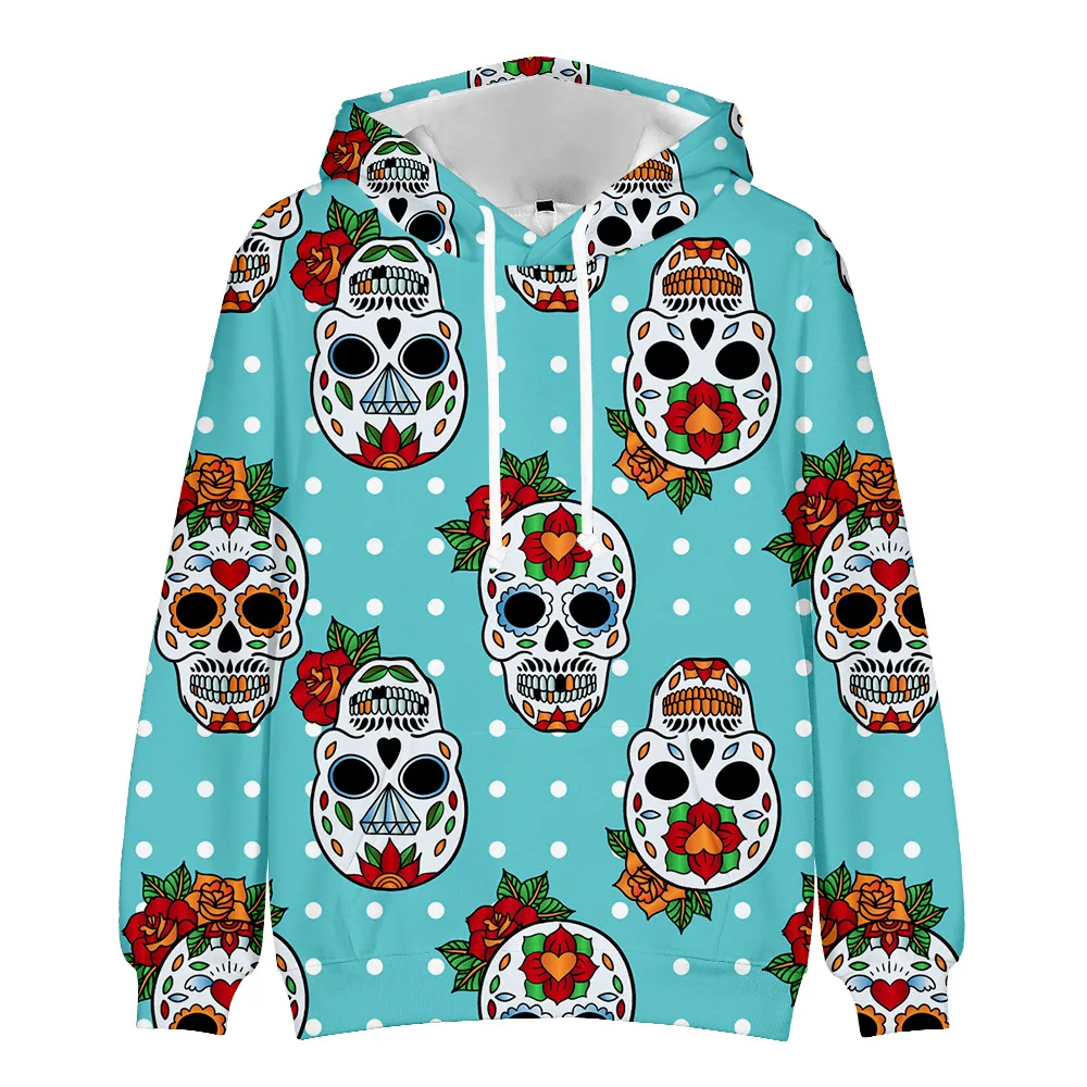 

2021 New Arrival Human skull 3D Printed Hoodies Men Women Fashion Casual Pullover Harajuku Streetwear Hip Hop Hoodies Clothes