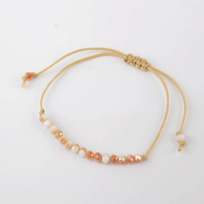 Женский минималистичный браслет с бусинами ручной работы в стиле бохо для женщин