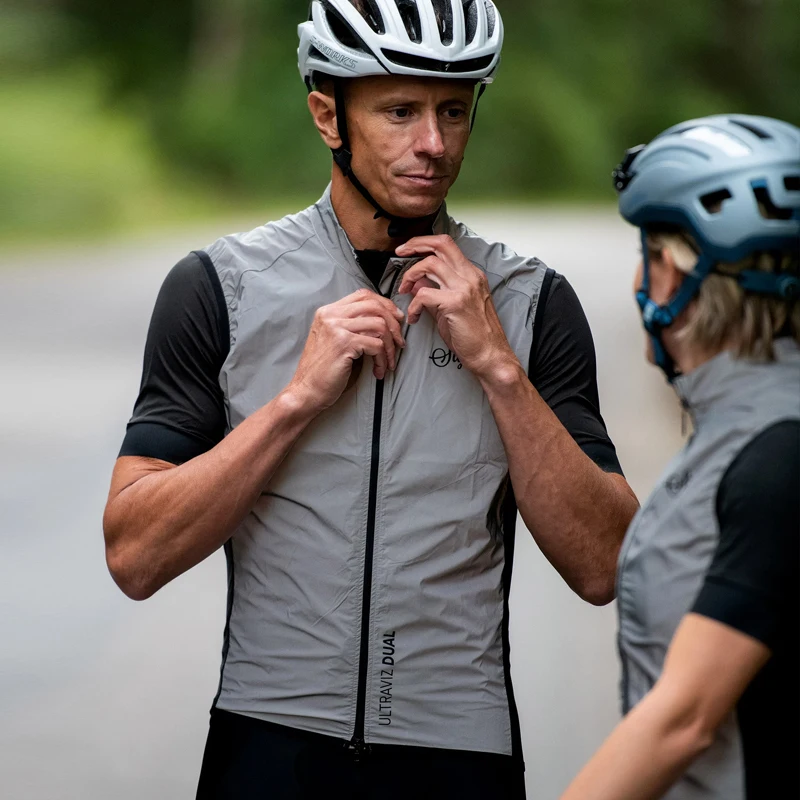 

Велосипедный жилет Sigr, ветрозащитный Быстросохнущий жилет унисекс, непромокаемая велосипедная одежда, Многофункциональная куртка без рук...