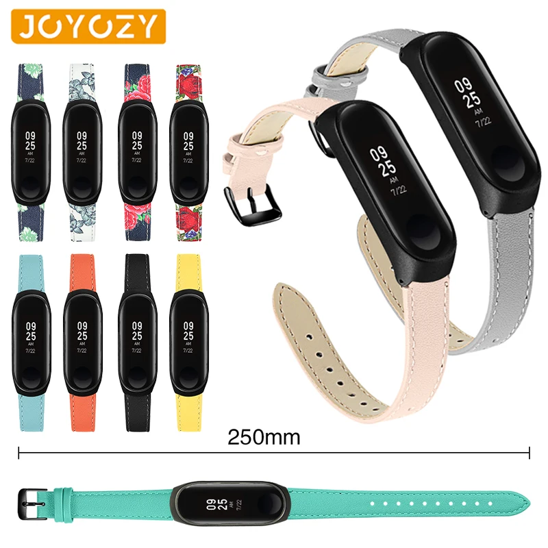 Joyozy Новые Кожаные Ремешки для наручных часов ремешок бизнес xiaomi mi band 3 кожаный