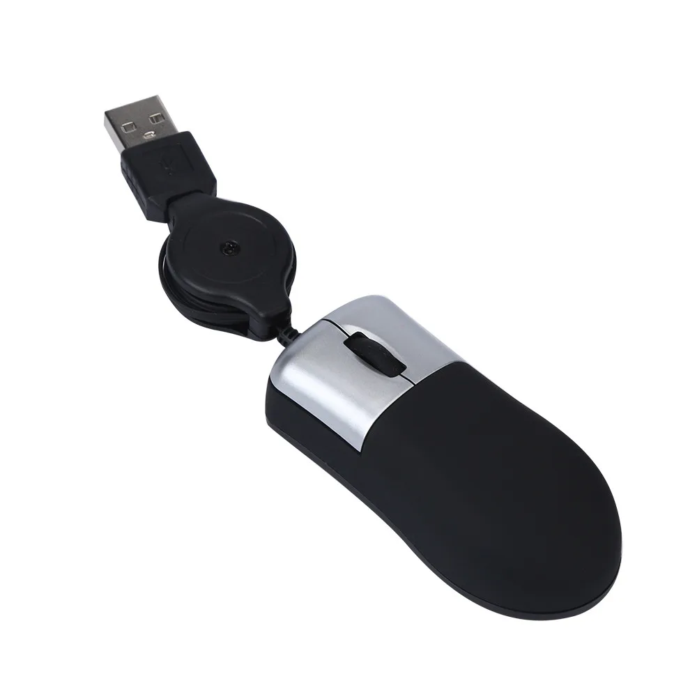 Бесплатная доставка Мини Выдвижной Usb оптическое колесо прокрутки проводная