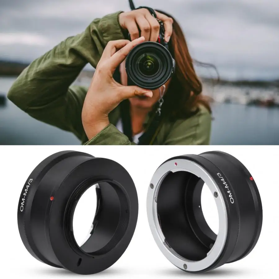 Металлическое кольцо-адаптер для объектива OM Mount lens to Fit for Olympus M4/3 | Электроника