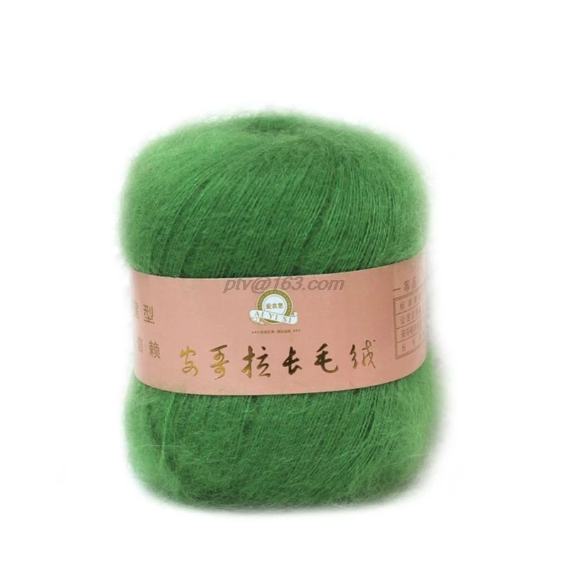 Мягкая мохеровая кашемировая трикотажная шерстяная пряжа шаль шарф для вязания