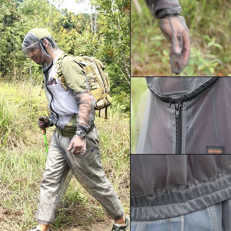 Походная дышащая рыболовная шляпа с сеткой одежда для пчеловодства защиты от