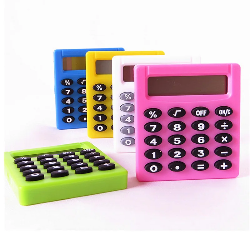 

Boutique Stationery Small Square Calculator Personalized Mini Creative Calculator Candy Color School & Office Electronics