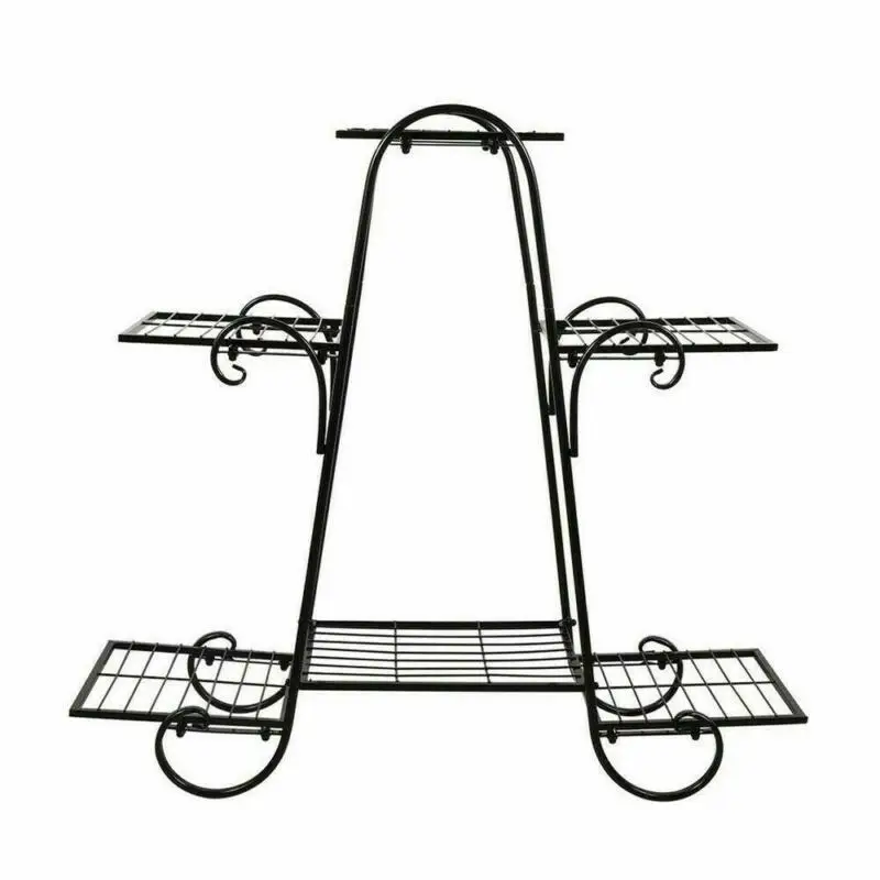Металлическая стойка для цветочных Горшков и растений многослойная полка