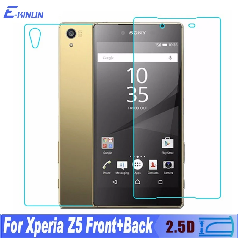 0 3 мм 2.5D Z5 переднее закаленное стекло для защиты экрана Sony Xperia Premium Plus Compact Mini |
