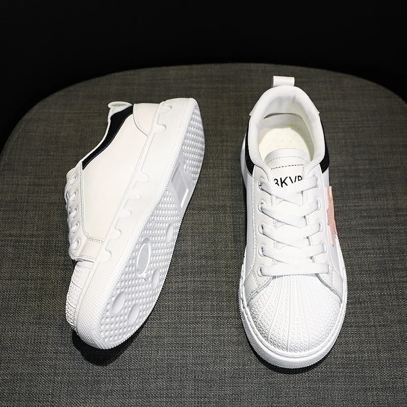 

Women Skateboarding Shoes,Shell Head Casual Shoes,Men Shoes with Star Embroidery,Size 35-40