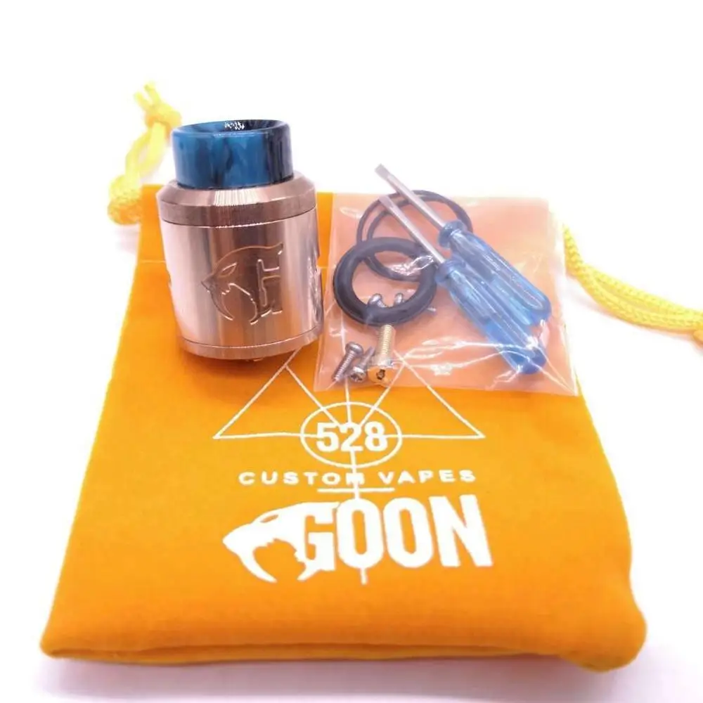 Горячая Распродажа 528 GOON 25 RDA атомайзер 24 мм Диаметр с широким отверстием