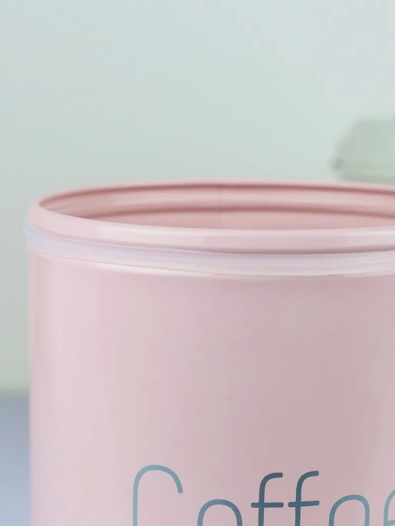 Nordic 2L герметичный контейнер для хранения Контейнер для крупы сахар банки большая кофейная может Миксер для сухого молока влагостойкая Кухня вещи
