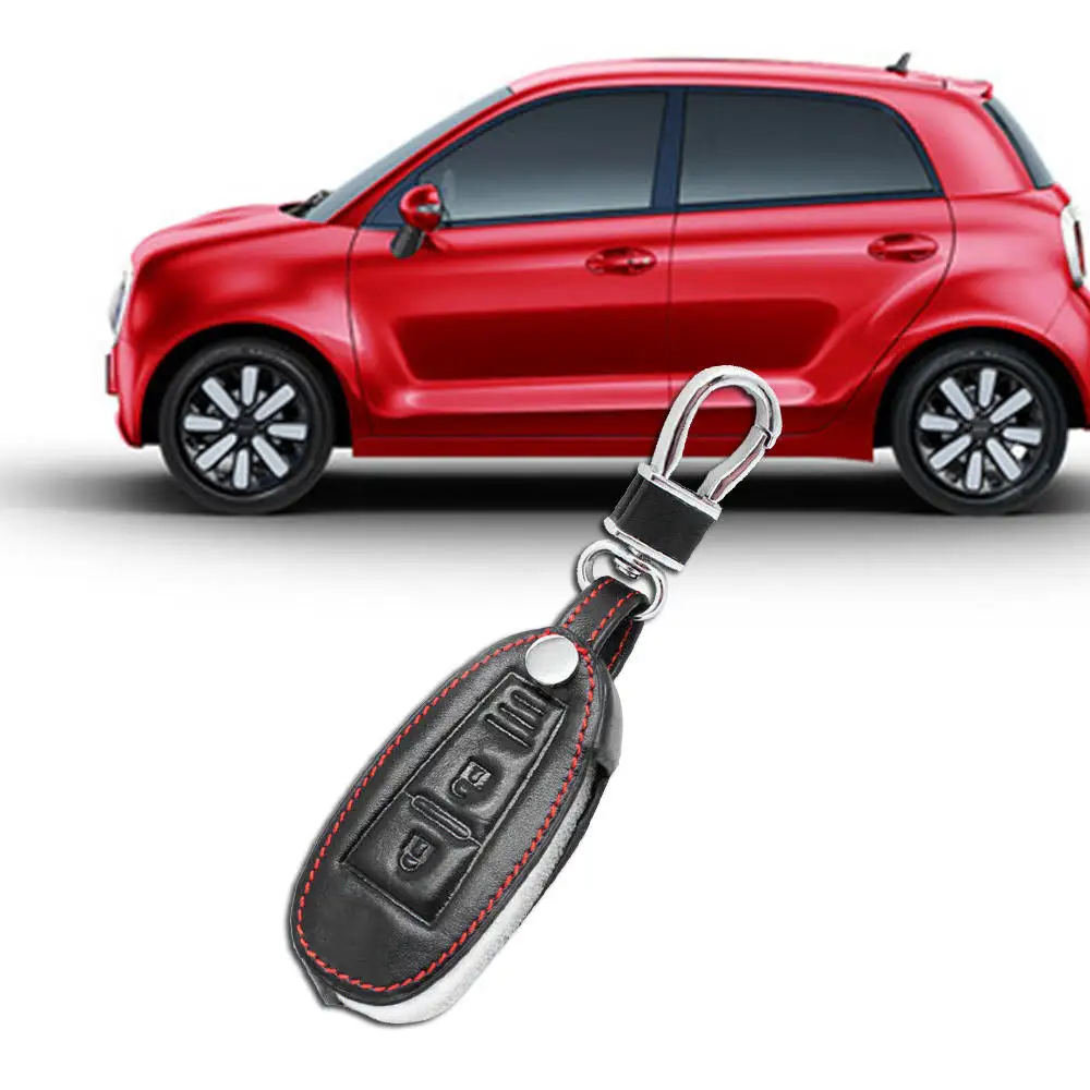 Кожаный чехол для ключей Suzuki Swift Kizashi SX4 SCross Smart Remote K NCG|Футляр автомобильного