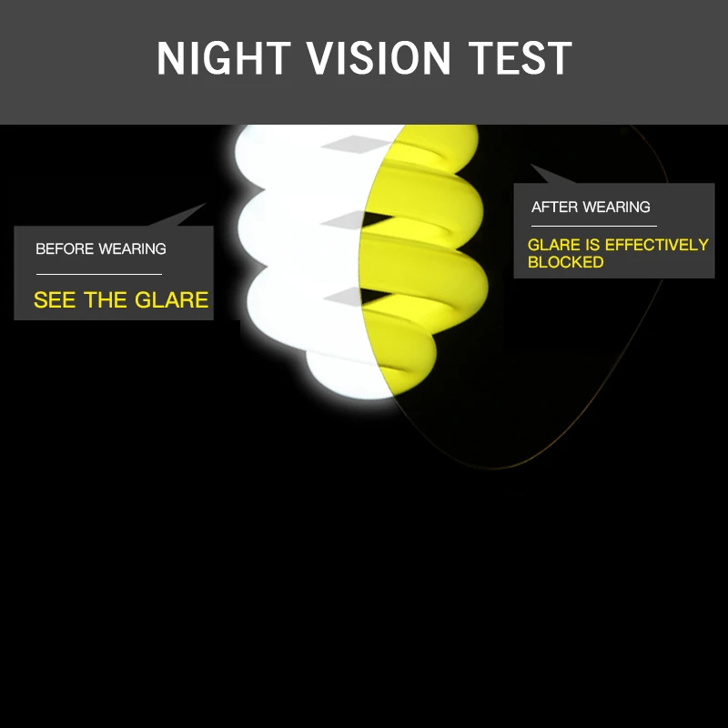 Фотохромные поляризационные мужские солнцезащитные очки двойного назначения