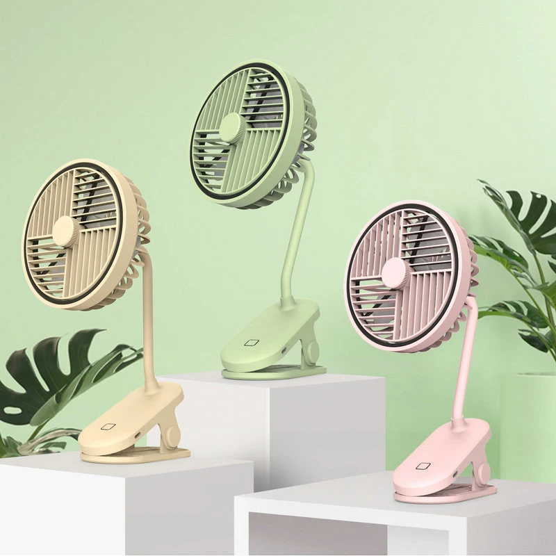 

3 Speed Clip Electric Fan Desktop Fan Household Small Fan Portable Mini Fan Stroller Clip Fan