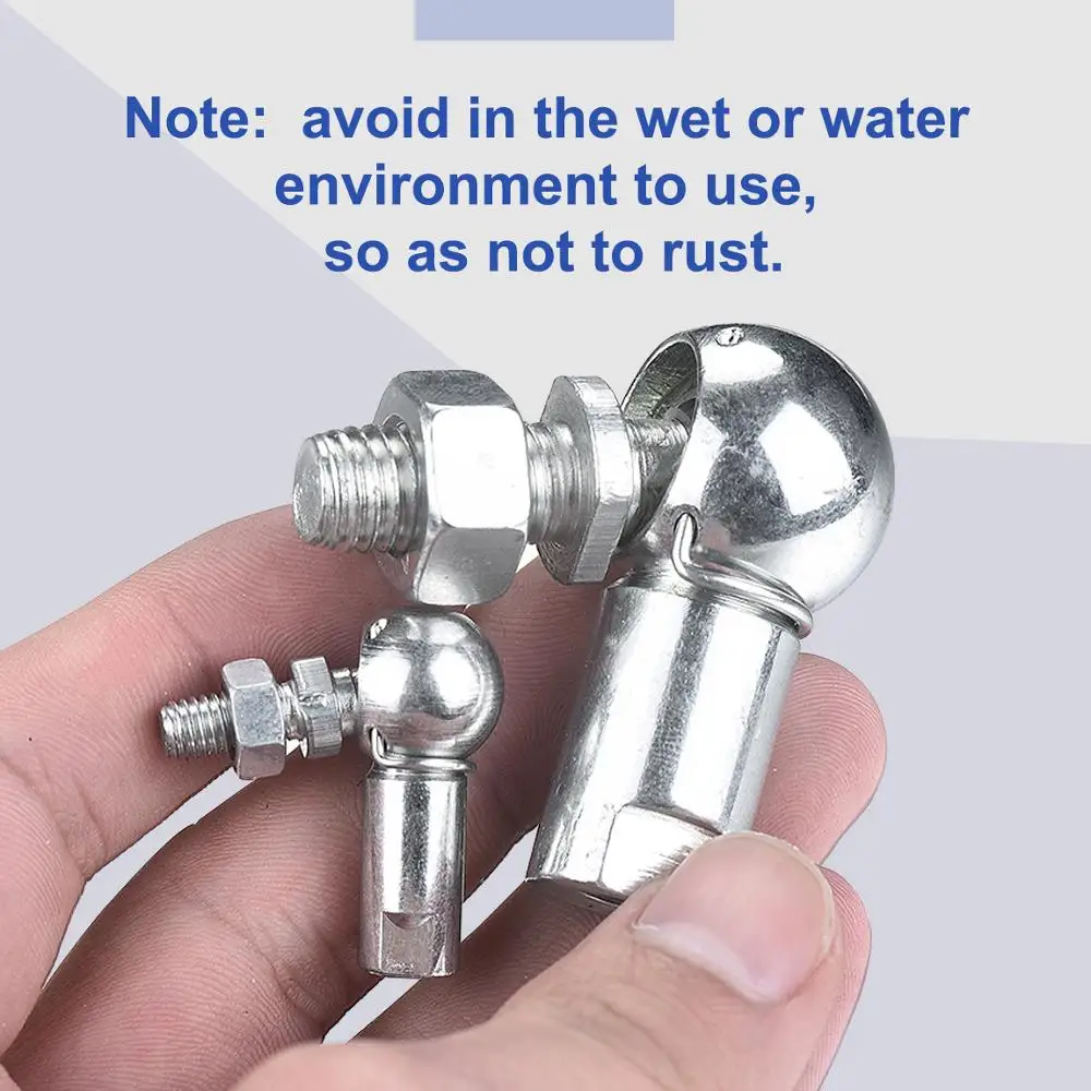 Новые гибкие 4/5/6 шт. Углеродистая сталь CS8 CS10 правая резьба M5x0.8 M6x1.0 шаровая