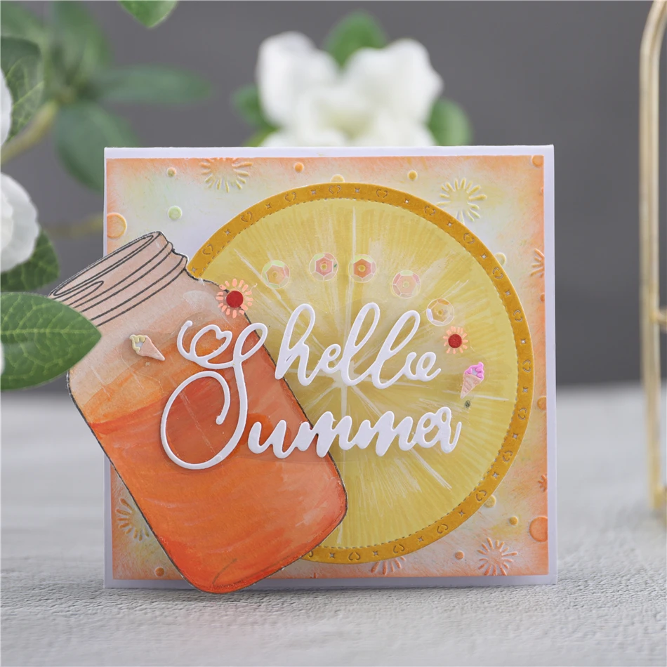 Мороженое Металл резки трафарет шаблон для DIY тиснение бумаги фотоальбом