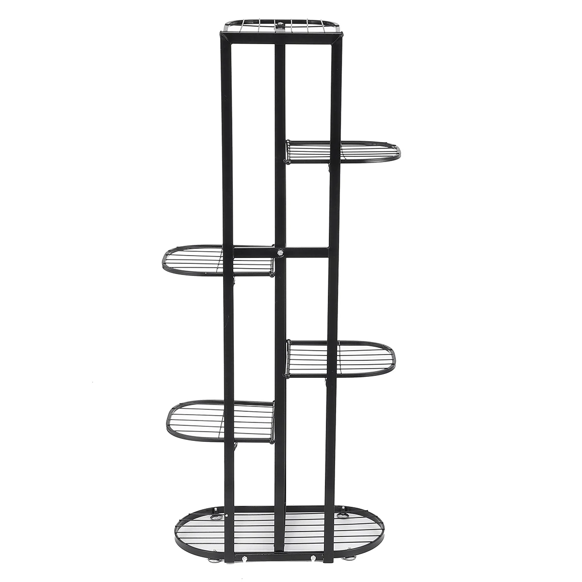 1pcs plant shelves iron potted flower plant stand rack multiple flower pot holder shelf indoor outdoor planter display organizer free global shipping