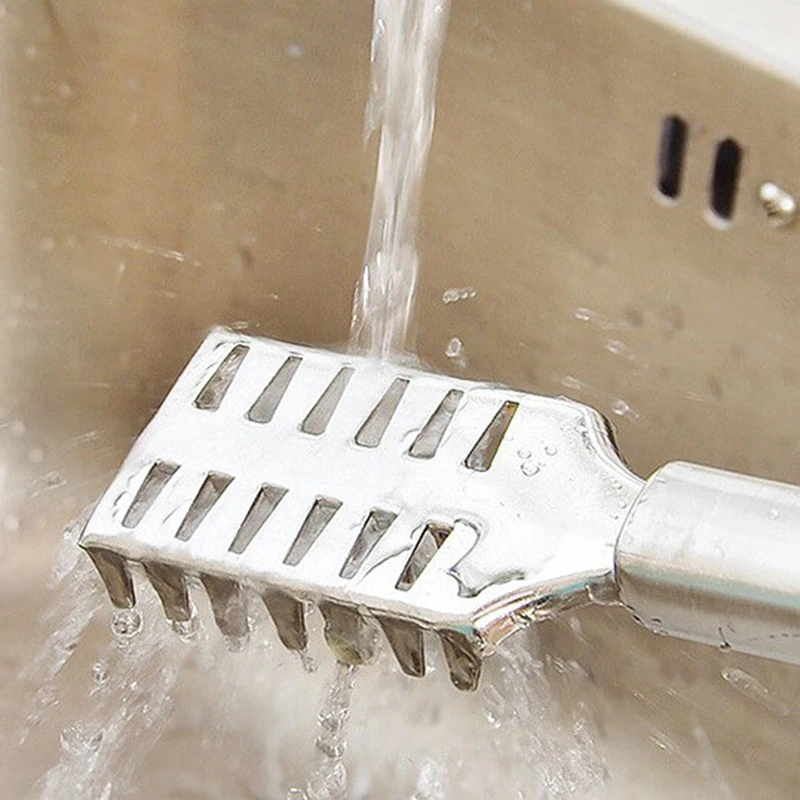 

Stainless Steel Fish Scale Remover Cleaner Scaler Descaler Home Kitchen Tool